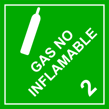 Gas No Inflamable