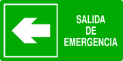 SALIDA DE EMERGENCIA 